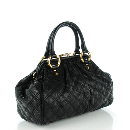 Marc Jacobs Calfskin Quilted Stam Black 3 of 8