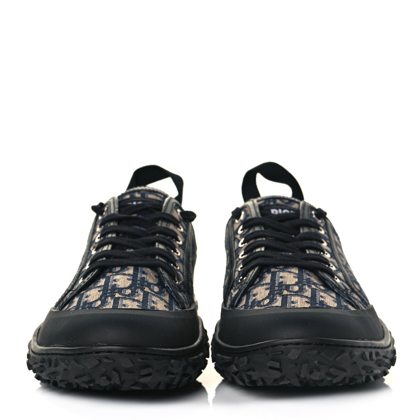 Jacquard Rubber Oblique Mens B28 Low Top Sneakers 44 Black Apricot