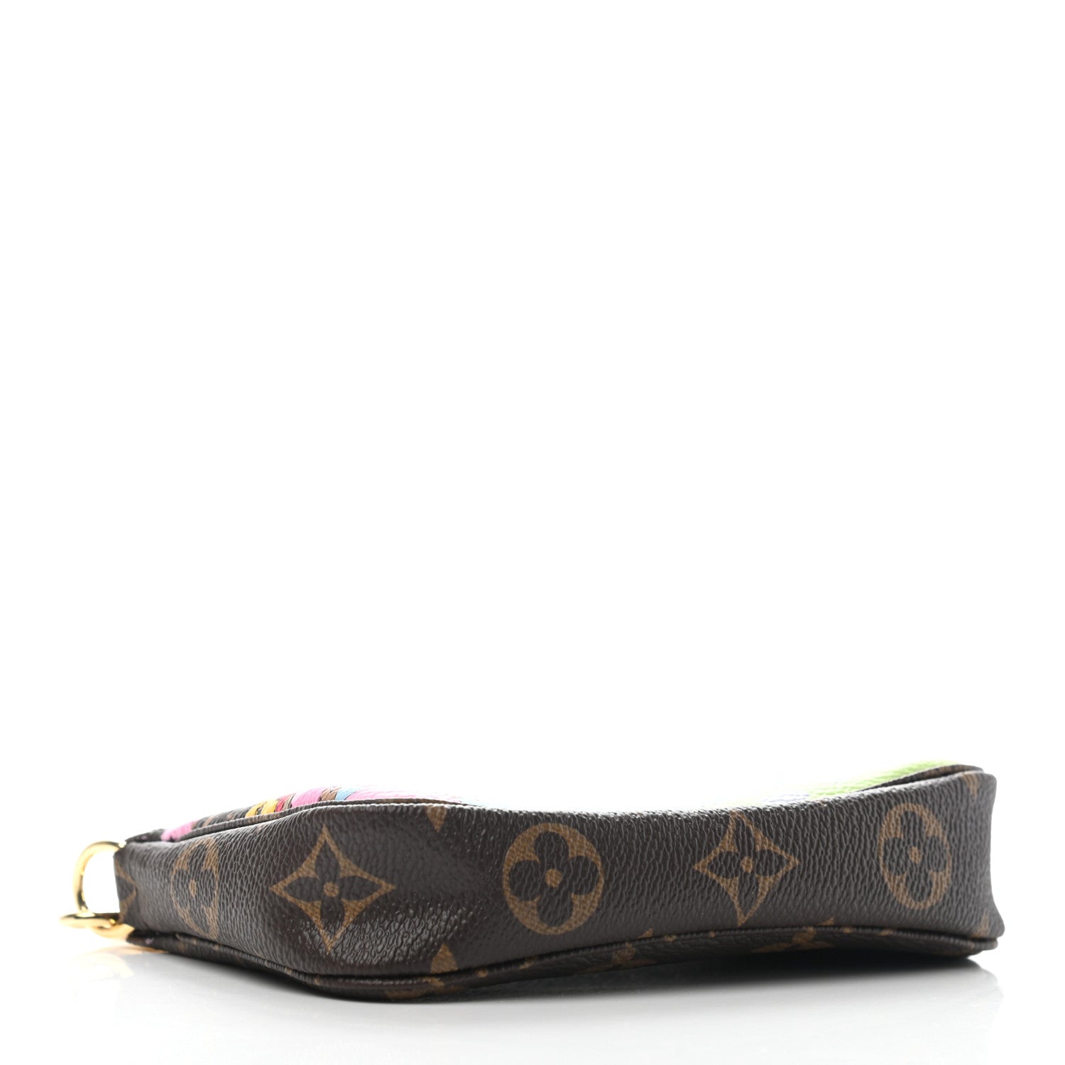Louis Vuitton Monogram 2021 Christmas Animation Japanese Garden Mini Pochette Accessories Wisteria Pink 3 of 6