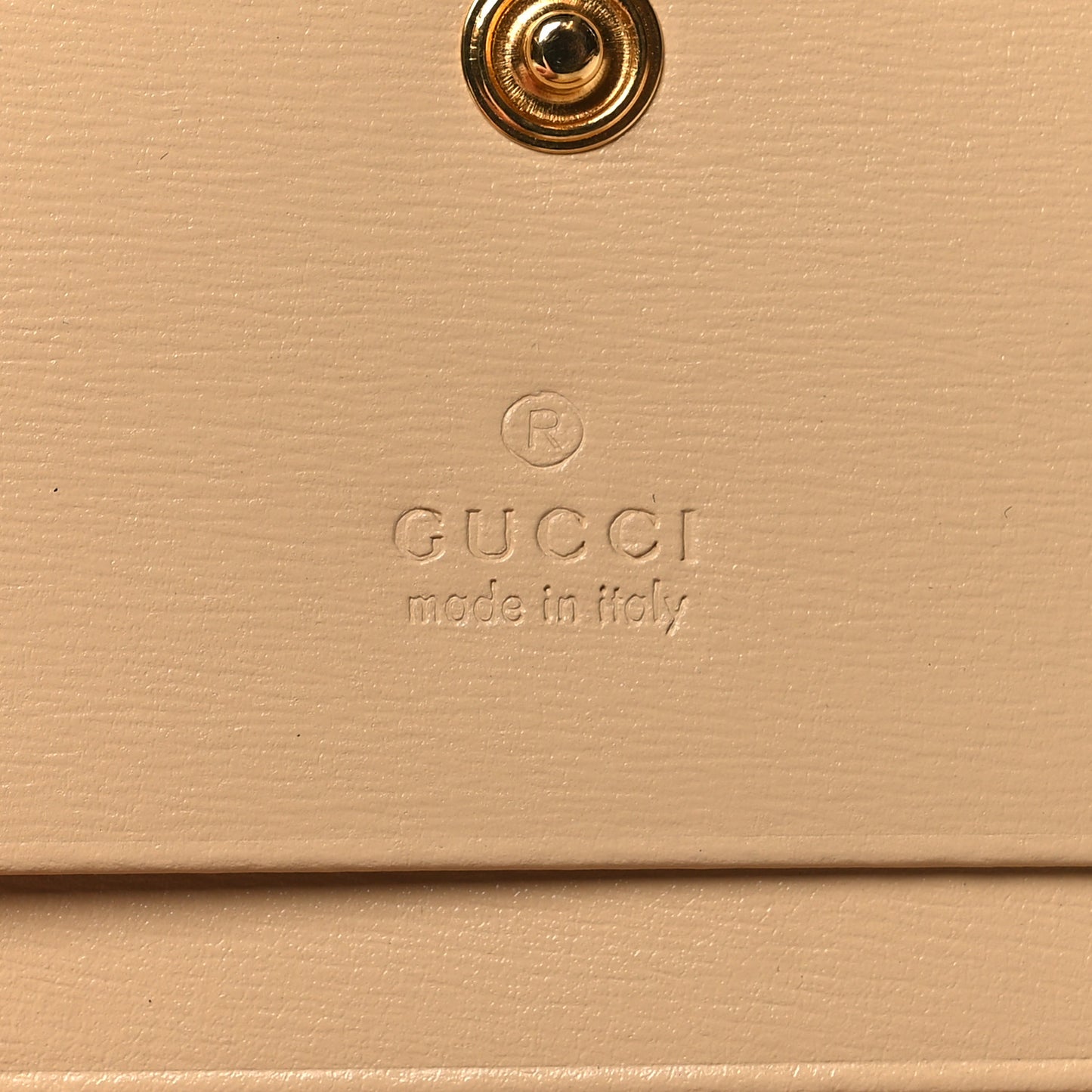 Boarded Plutone Calfskin Horsebit 1955 Card Case Wallet Bubble Tea