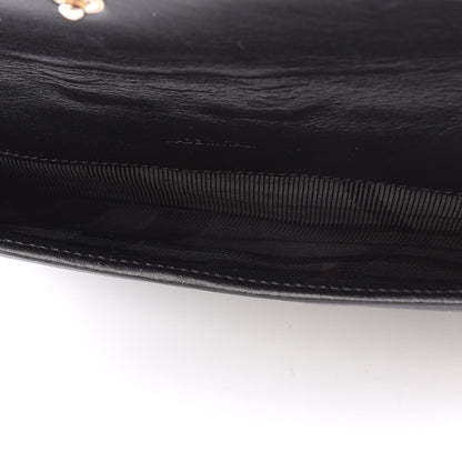 Burberry Calfskin Quilted Continental Wallet Black 5 of 12