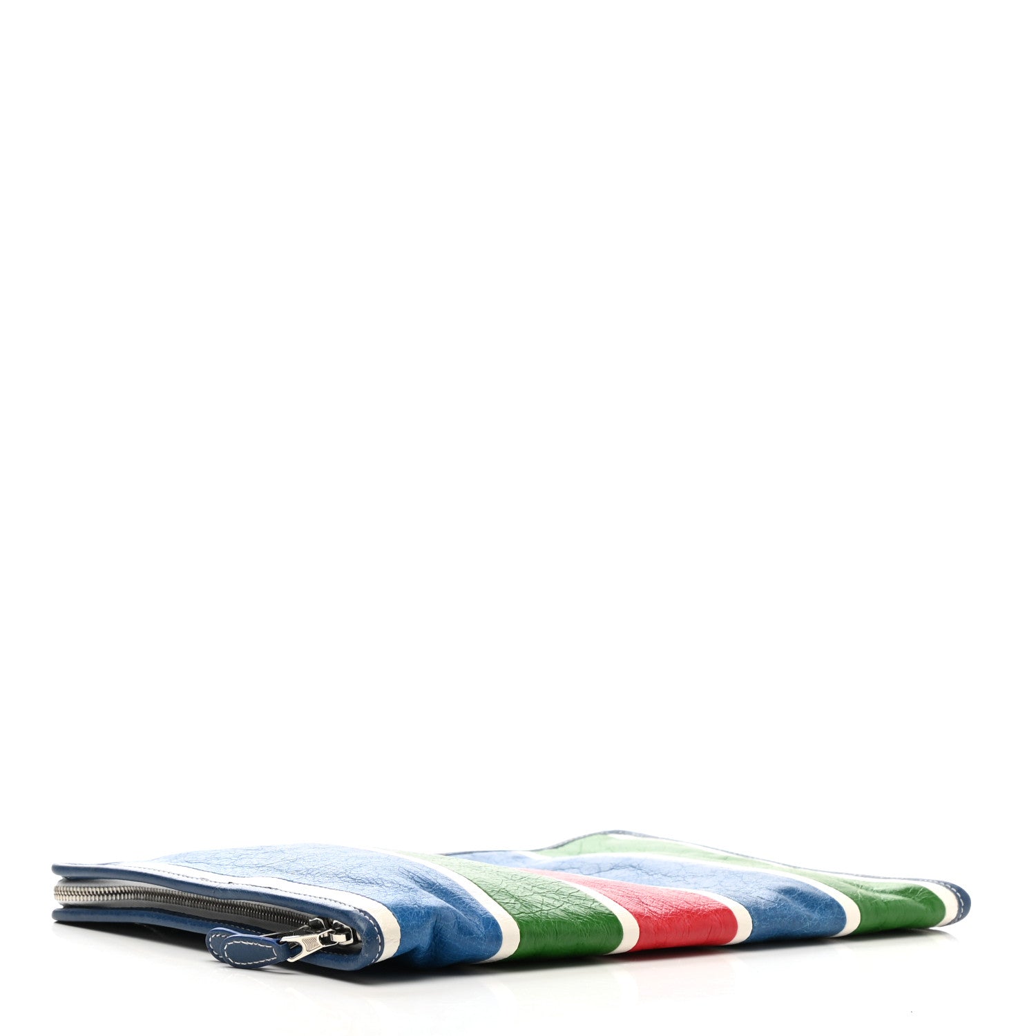 Balenciaga Veau Arena Multicolore Bazar Pouch Red White Blue Green 4 of 8