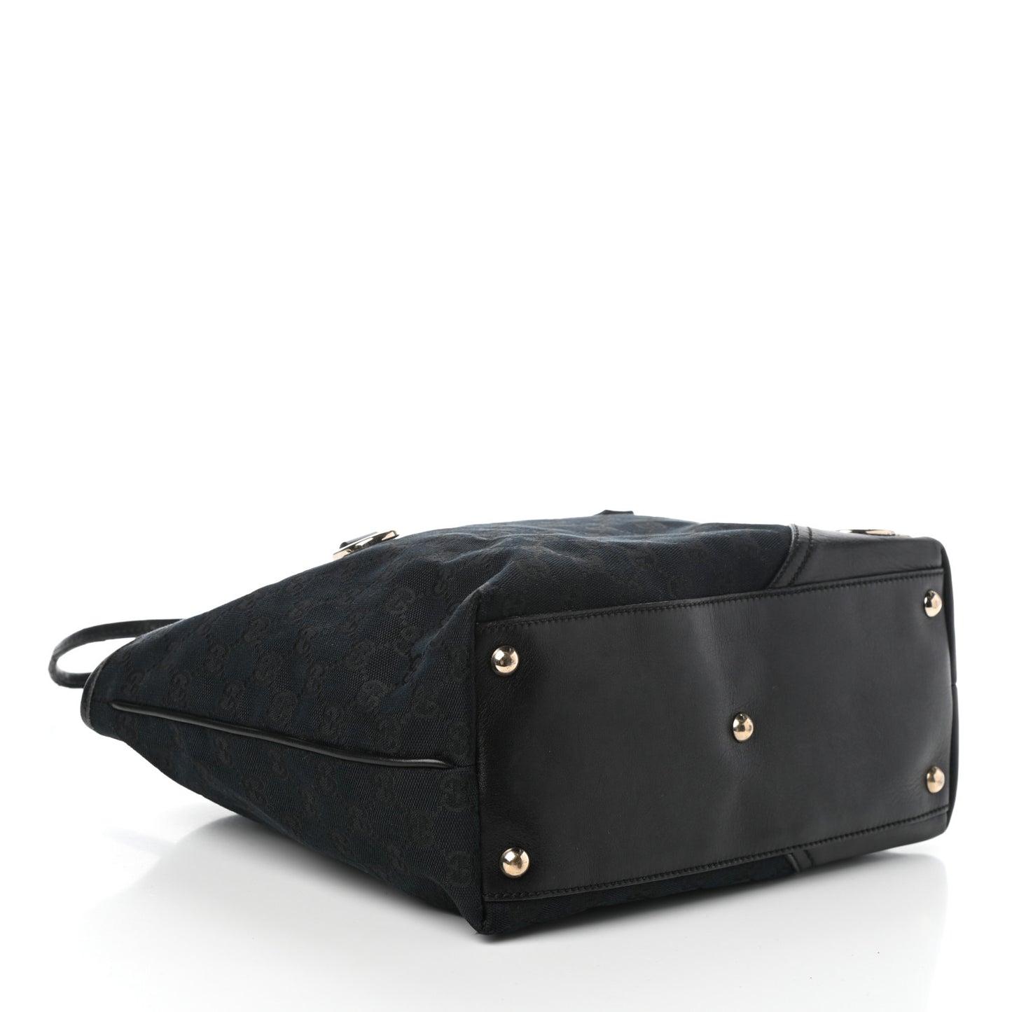 Monogram Medium New Britt Tote Black