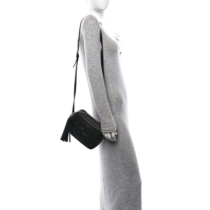 Gucci Pebbled Calfskin Small Soho Disco Bag Black 2 of 10