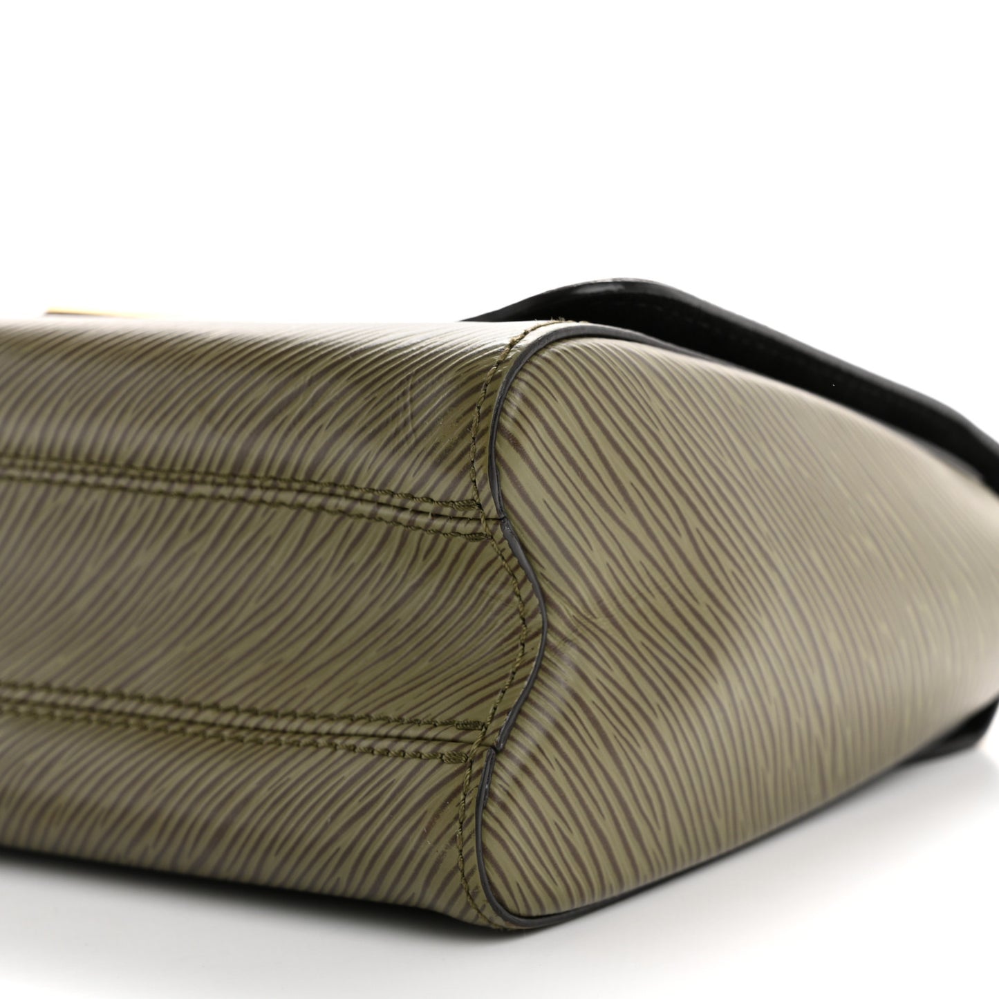 Epi Monogram Kabuki Twist Shoulder Bag MM Green