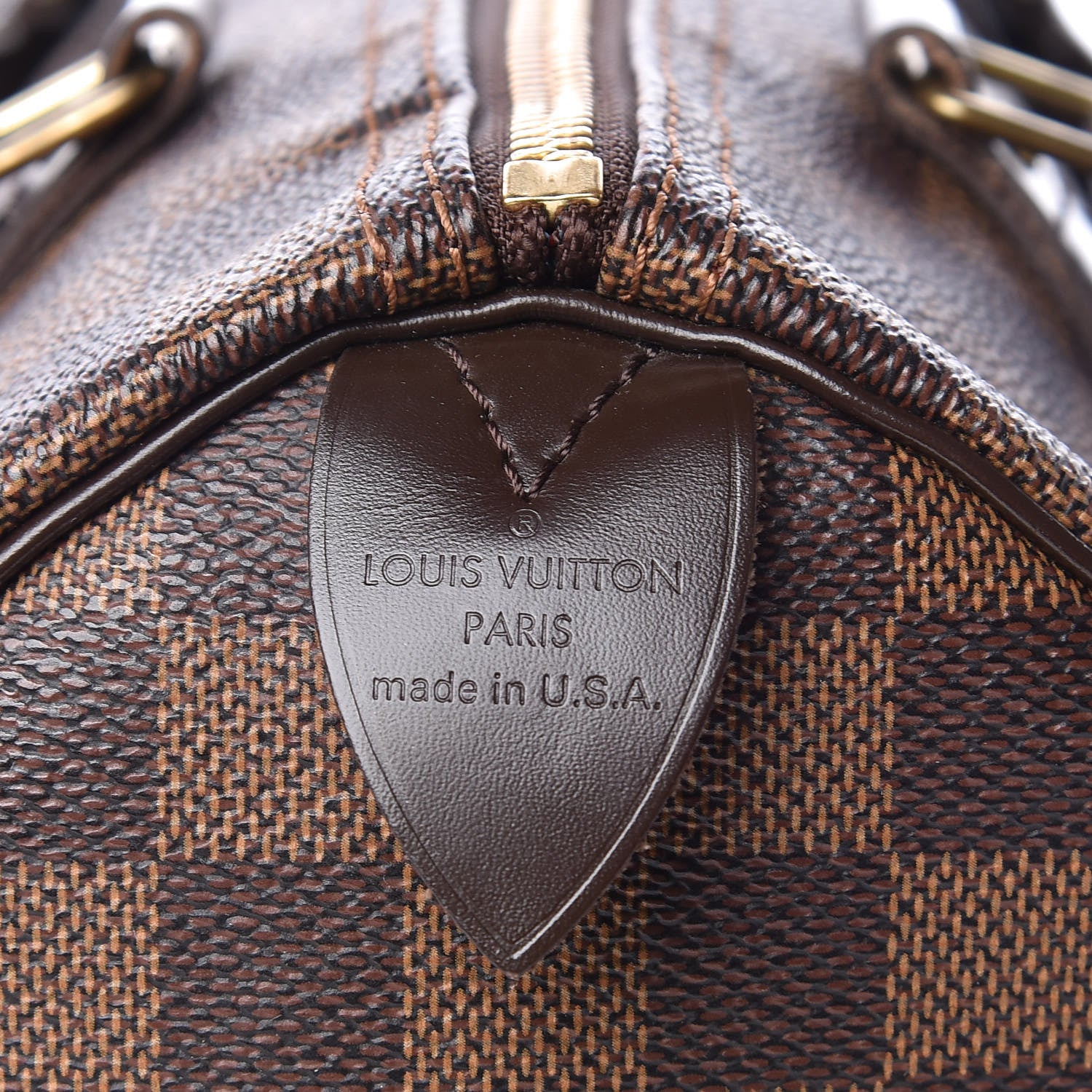 Louis Vuitton Damier Ebene Speedy 25 7 of 9