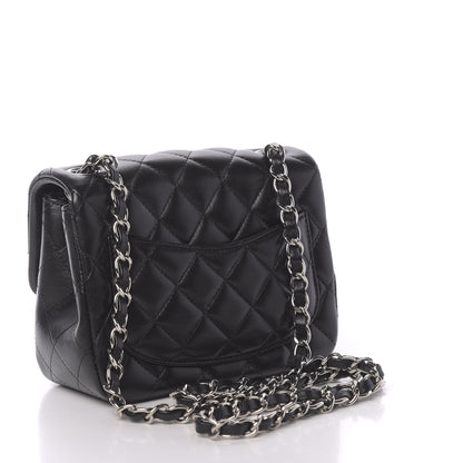 Chanel Lambskin Quilted Mini Square Flap Black 1 of 11