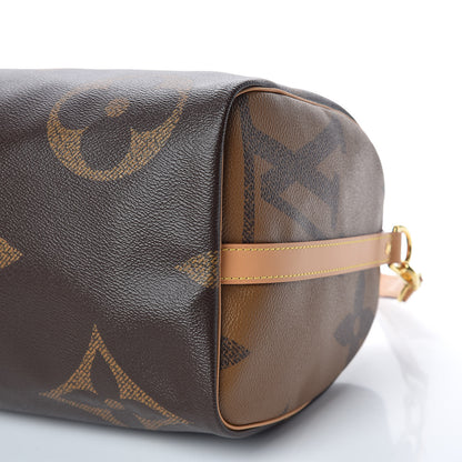 Louis Vuitton Reverse Monogram Giant Speedy Bandouliere 30 6 of 10