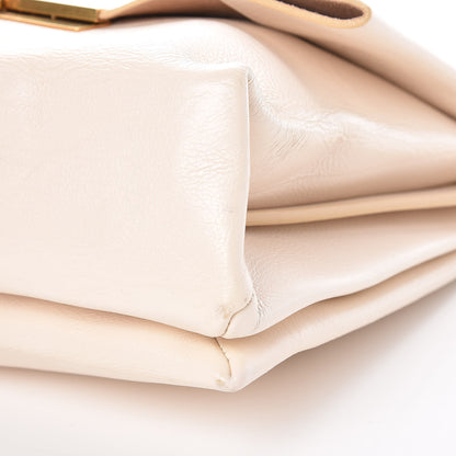 Celine Calfskin Blade Flap Cream 17 of 24