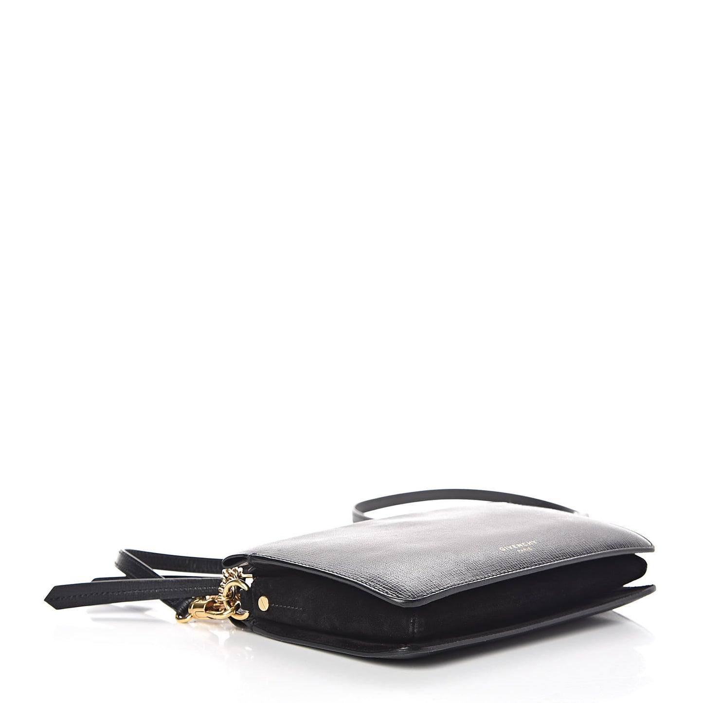 Goatskin Suede Cross 3 Crossbody Bag Black