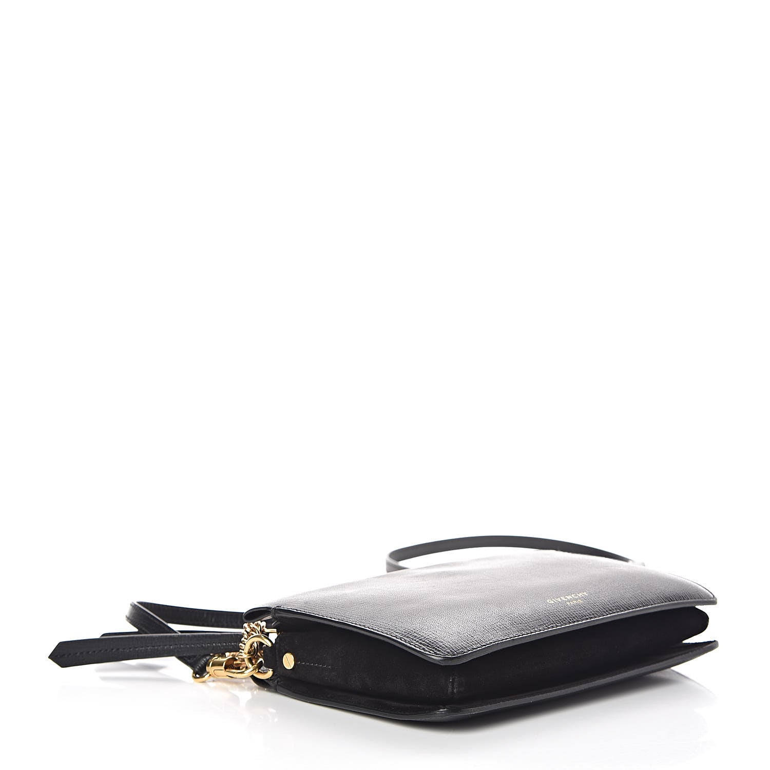 Givenchy Goatskin Suede Cross 3 Crossbody Bag Black 4 of 10