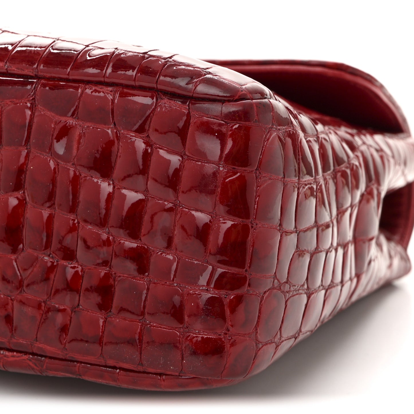 Alligator Jumbo Single Flap Red