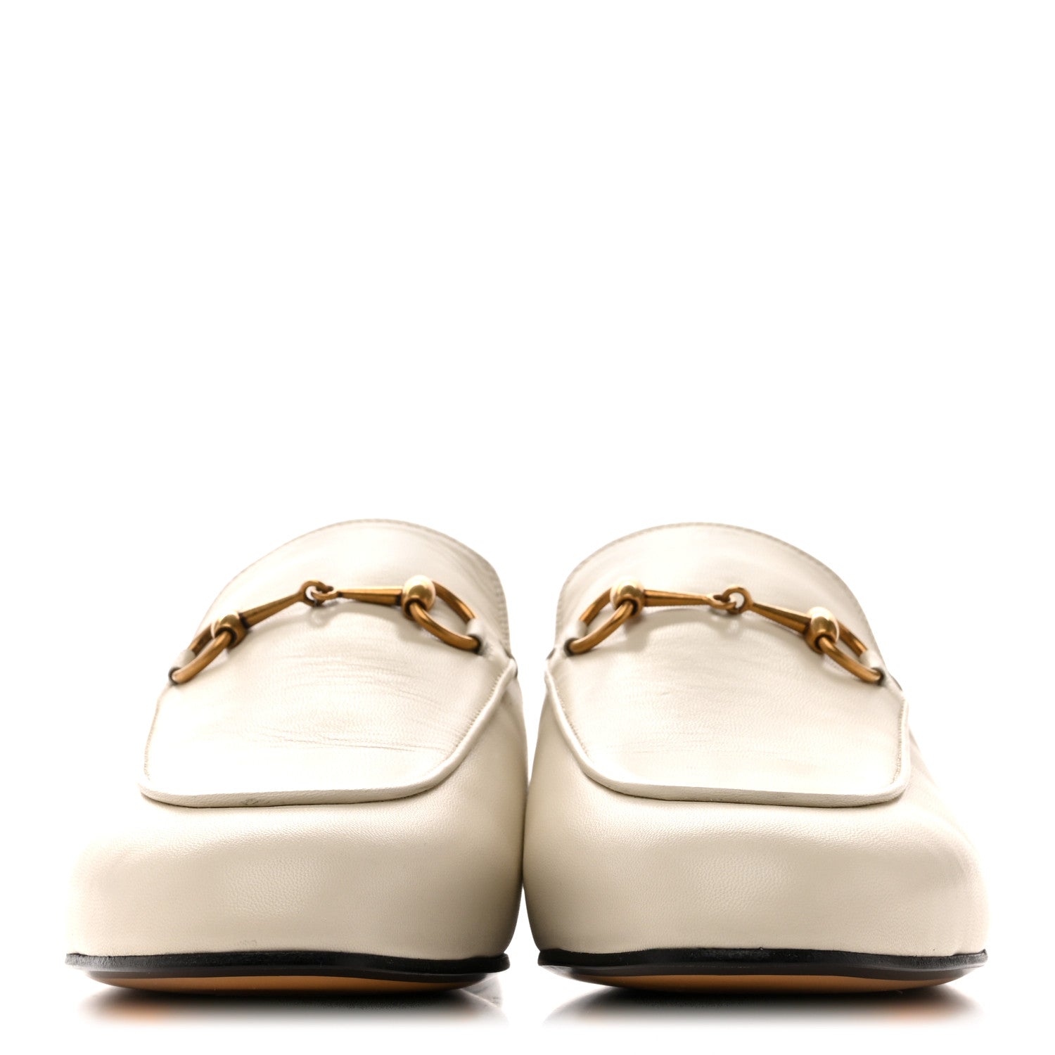 Gucci Malaga Kid Womens Princetown Slippers 38 Mystic White 3 of 10