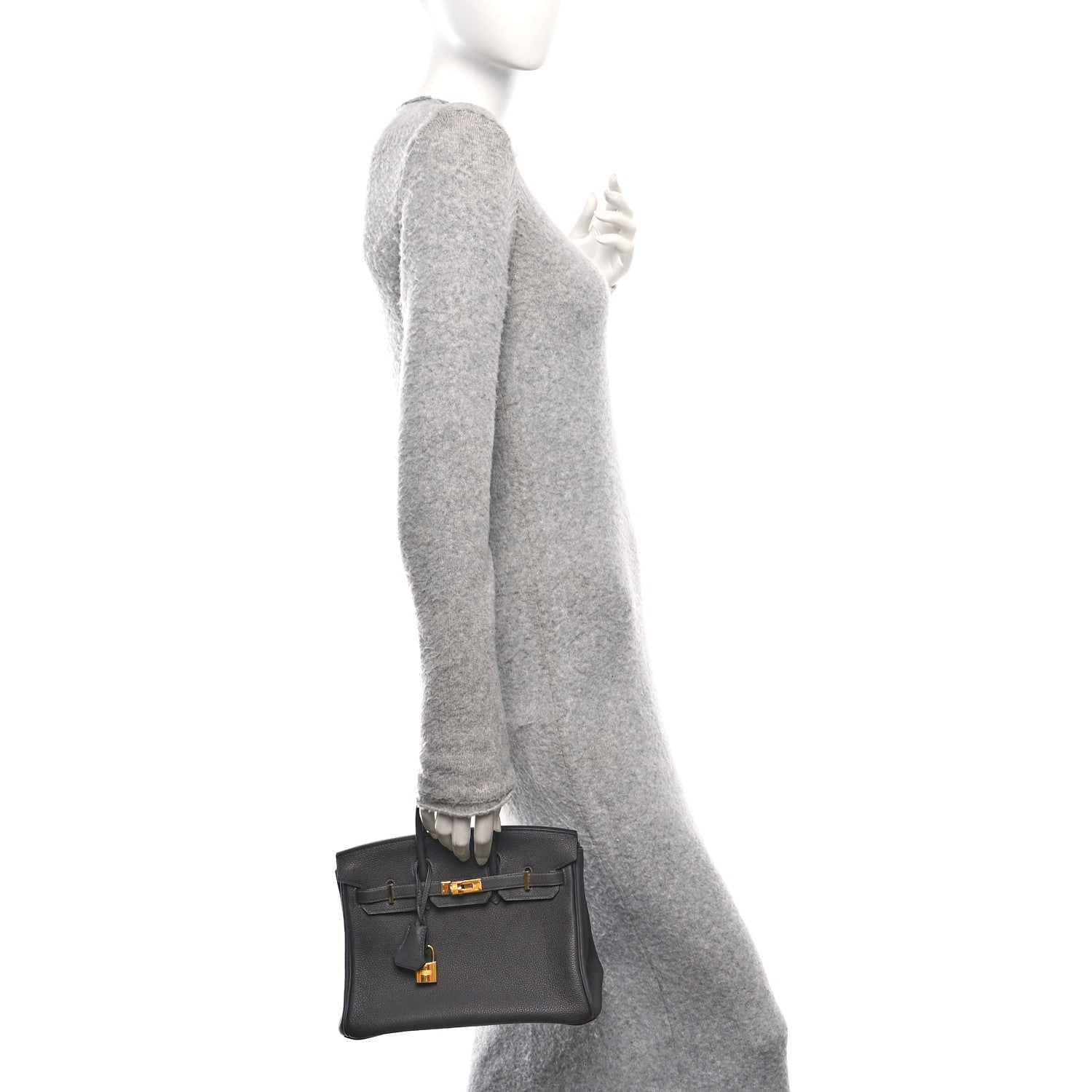 Hermes Togo Birkin 25 Etain 2 of 12