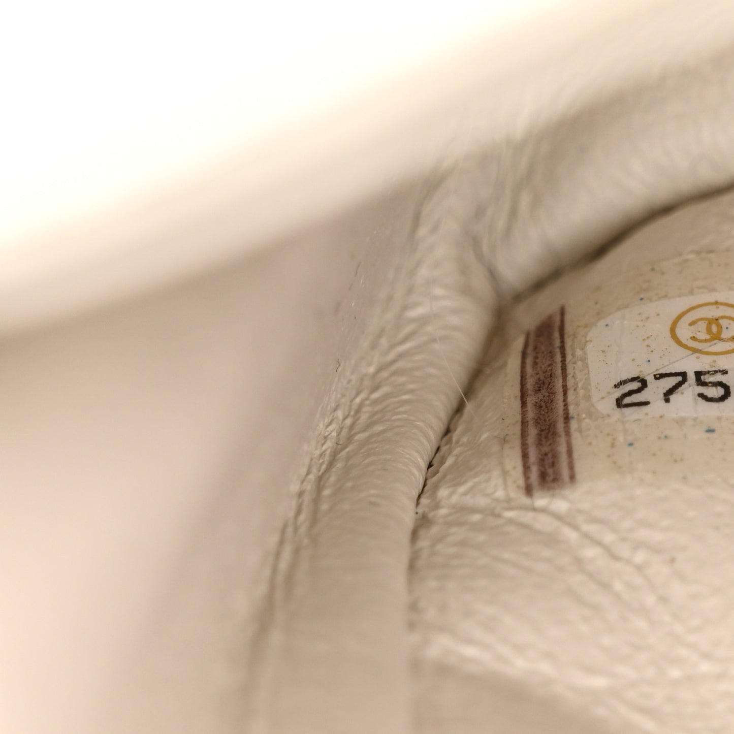Aged Calfskin Quilted 2.55 Reissue Flap Belt Bag White