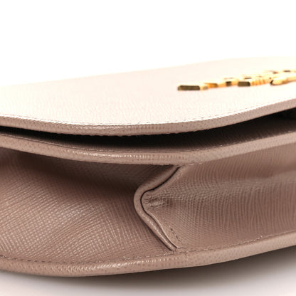 Prada Saffiano Bandoliera Chain Crossbody Bag Cammeo 9 of 15