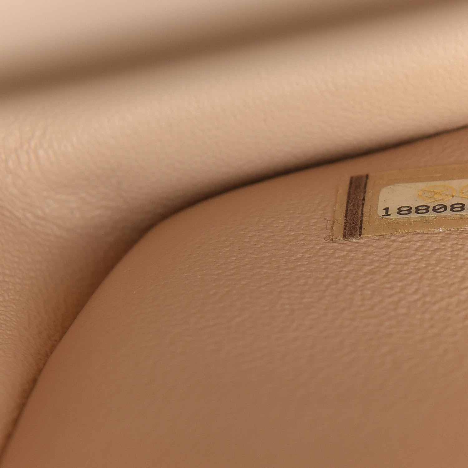 Chanel Lambskin Quilted Jumbo Double Flap Beige 9 of 10