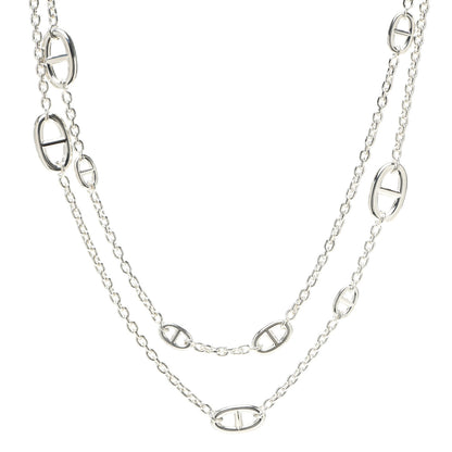 Hermes Sterling Silver Farandole Necklace 120 1 of 5