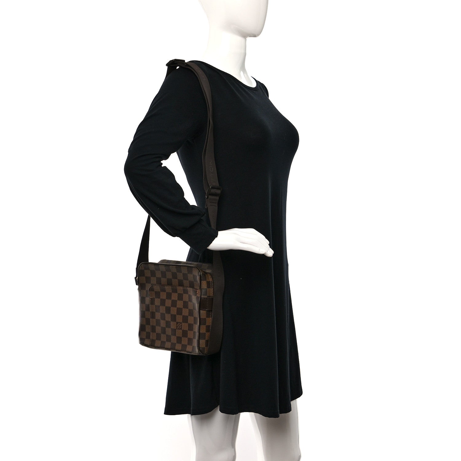 Louis Vuitton Damier Ebene Olav PM Messenger Bag 2 of 8