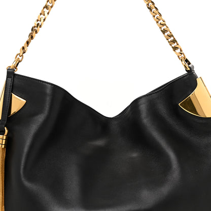 Gucci Lambskin Medium 1970 Shoulder Bag Black 8 of 13