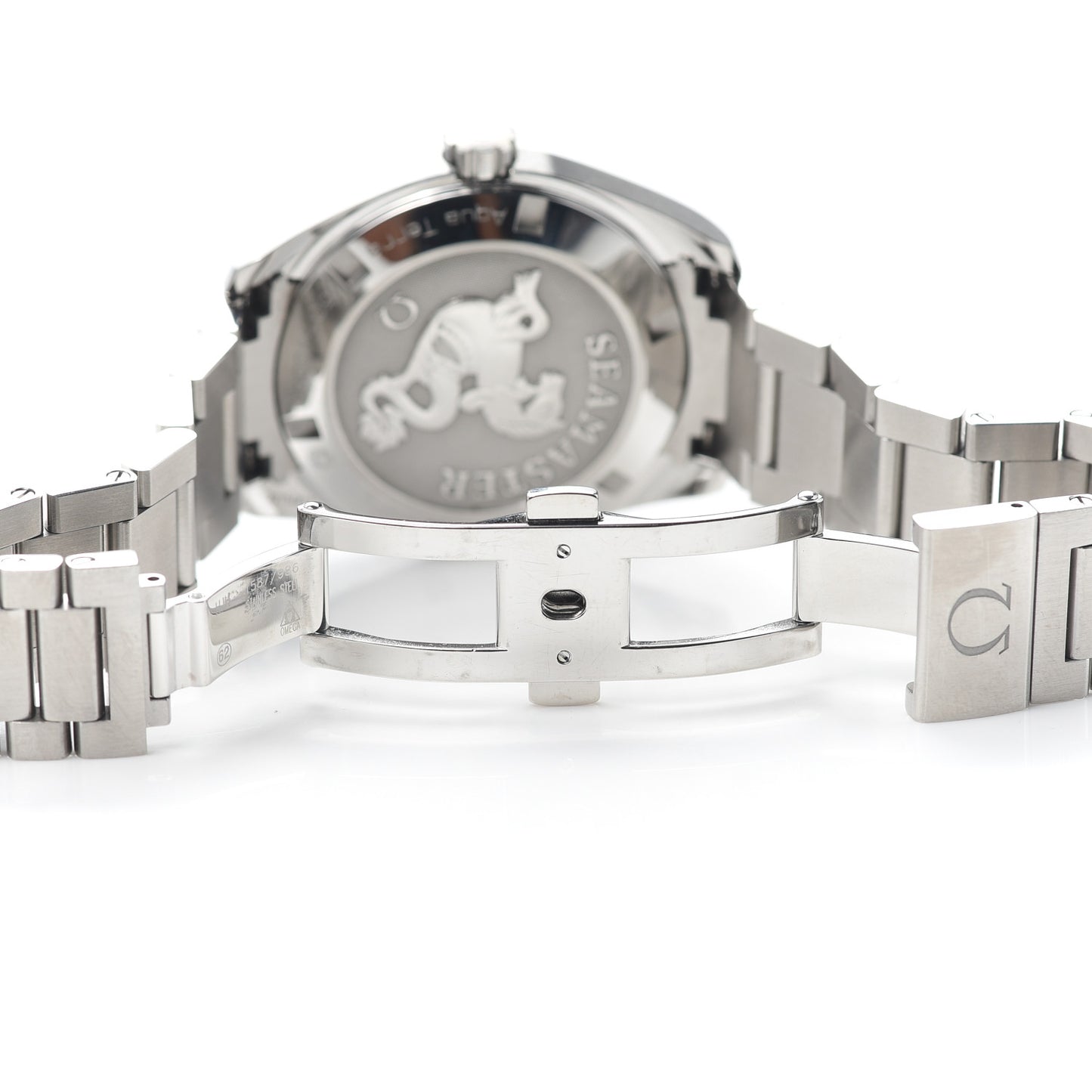 Stainless Steel 38mm Seamaster Aqua Terra 150M Quartz Watch Grey 231.10.39.60.06.001
