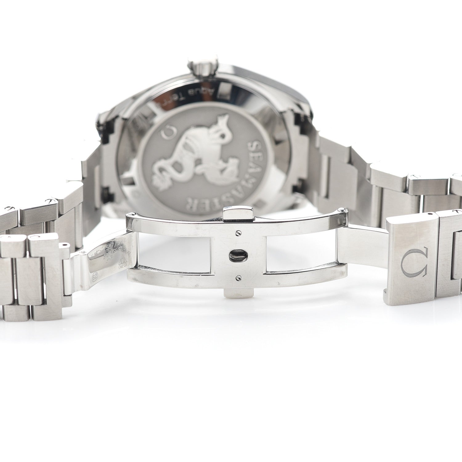 Omega Stainless Steel 38mm Seamaster Aqua Terra 150M Quartz Watch Grey 231.10.39.60.06.001 5 of 6