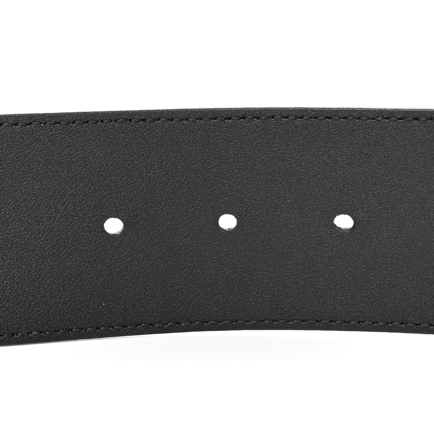 Gucci Calfskin Lizard Double G 50mm Belt 85 34 Black 4 of 8