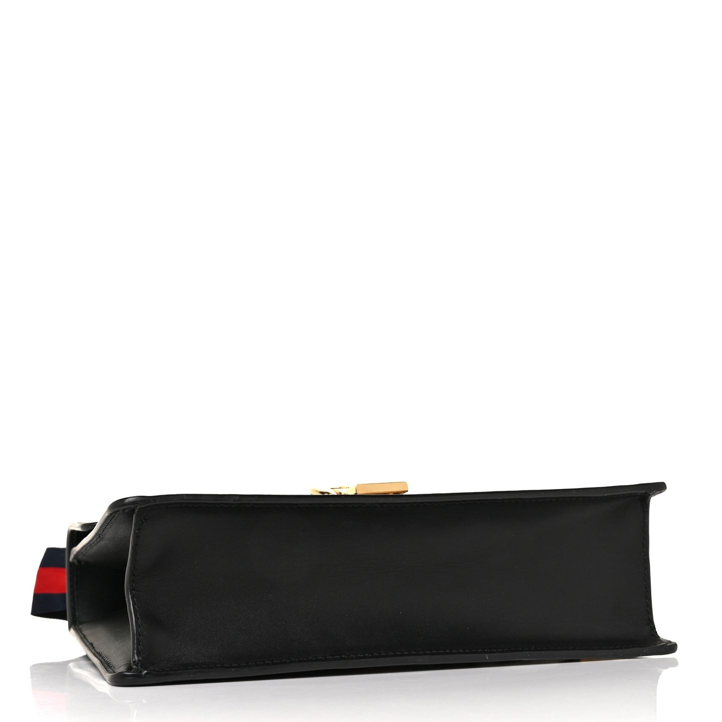Calfskin Small Sylvie Shoulder Bag Black