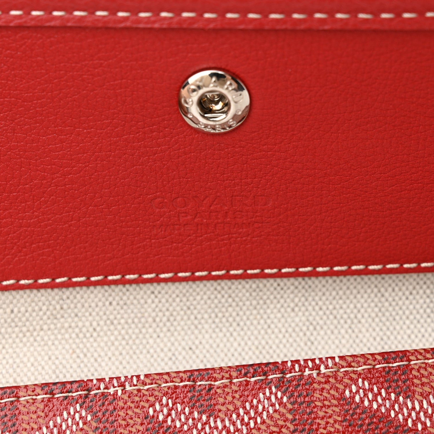 Goyard Goyardine Isabelle PM Red 7 of 11