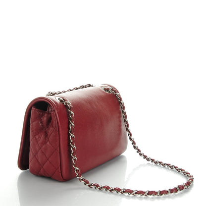 Chanel Caviar Medium Timeless CC Flap Dark Red 3 of 7
