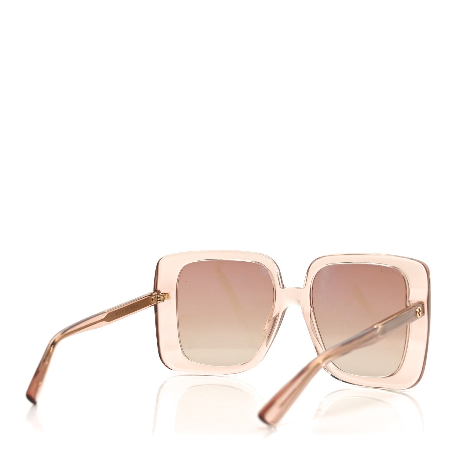 Gucci Acetate Square Frame Sunglasses GG1314S Beige 4 of 7