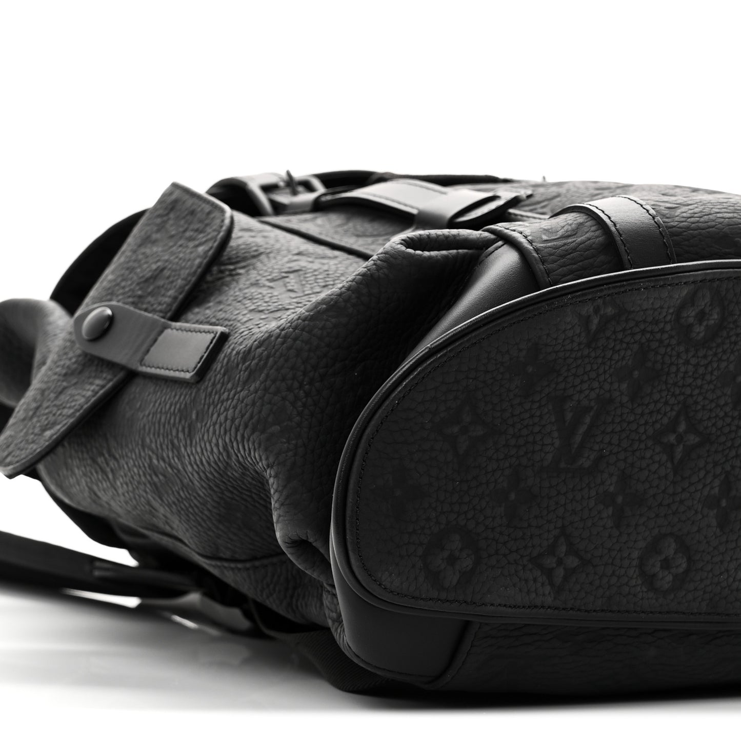 Taurillon Monogram Christopher PM Backpack Black