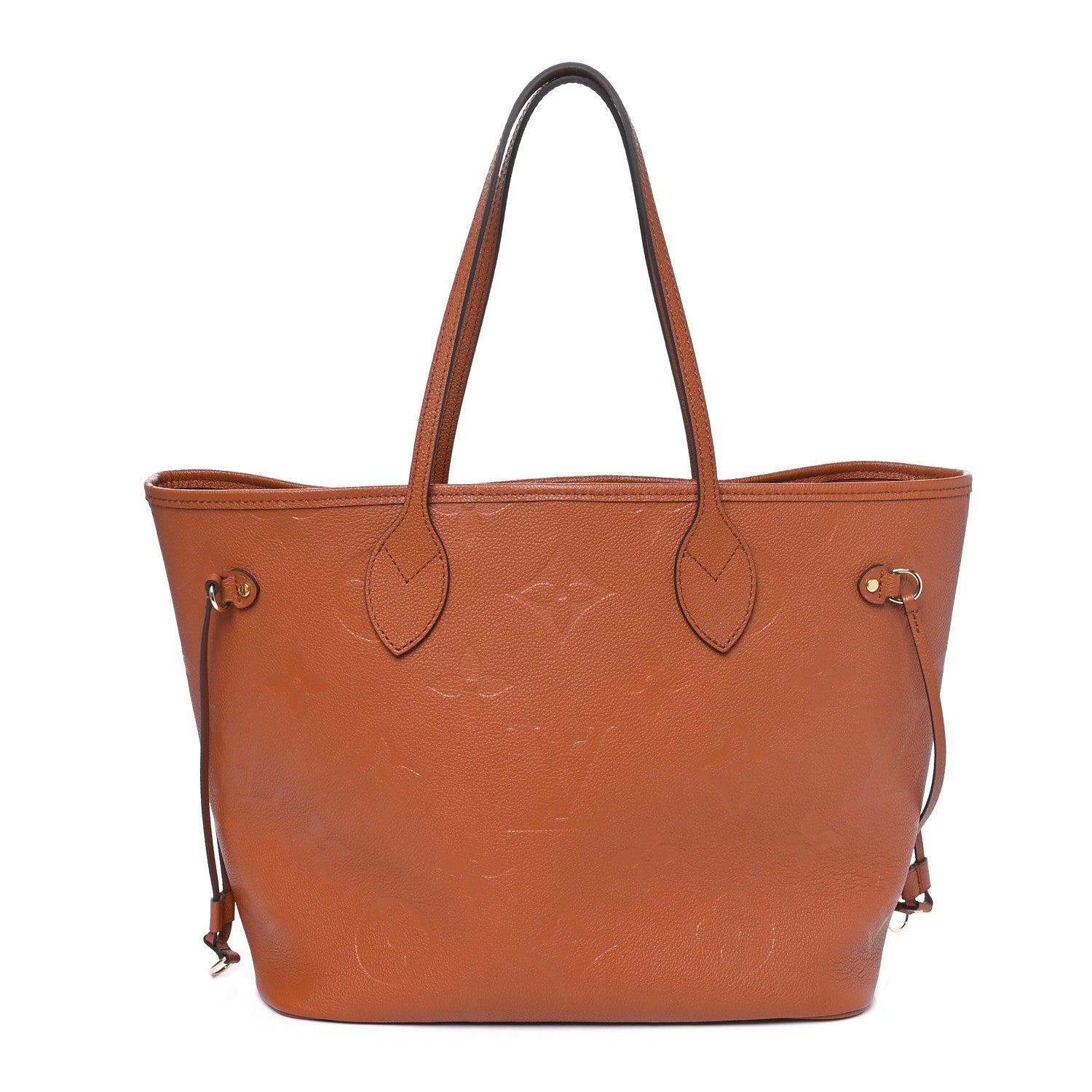 Louis Vuitton Empreinte Monogram Giant Neverfull MM Cognac 1 of 10