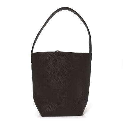 The Row Grained Calfskin Small N/S Park Tote Acajou 1 of 9