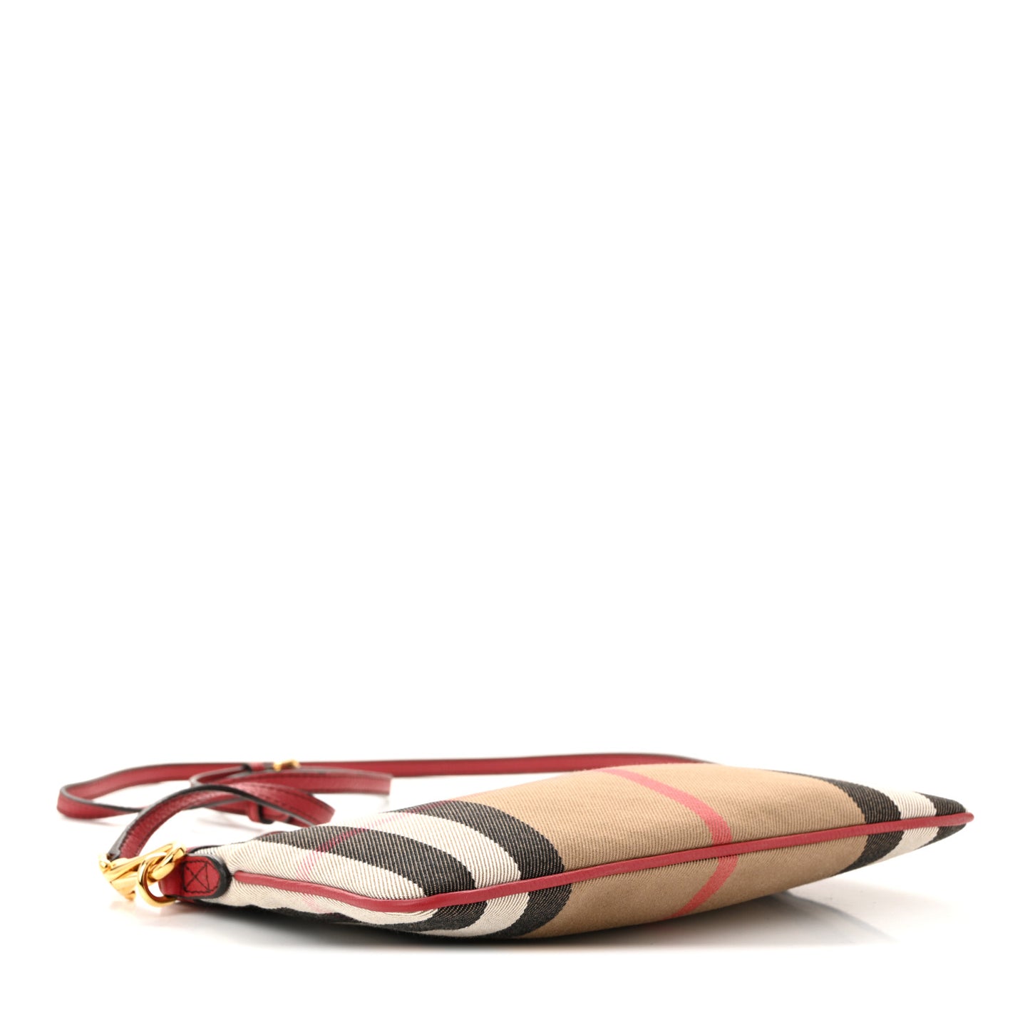 House Check Derby Peyton Crossbody Clutch Bag Red