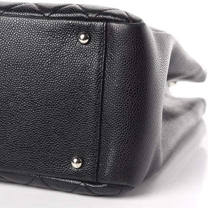 Chanel Caviar Quilted XL Grand Shopping Tote GST Black 10 of 15
