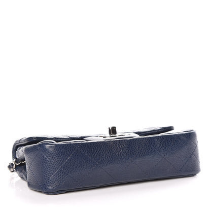 Chanel Caviar Quilted Extra Mini Flap Navy 4 of 10
