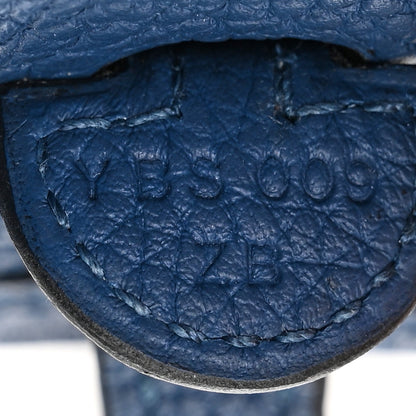 Hermes Taurillon Clemence Zigzag Evelyne TPM Bleu Saphir Bleu Zellige Indigo Black 7 of 11