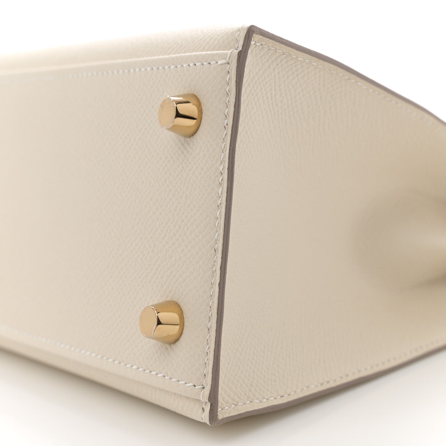 Hermes Epsom Kelly Sellier 25 Craie 10 of 11