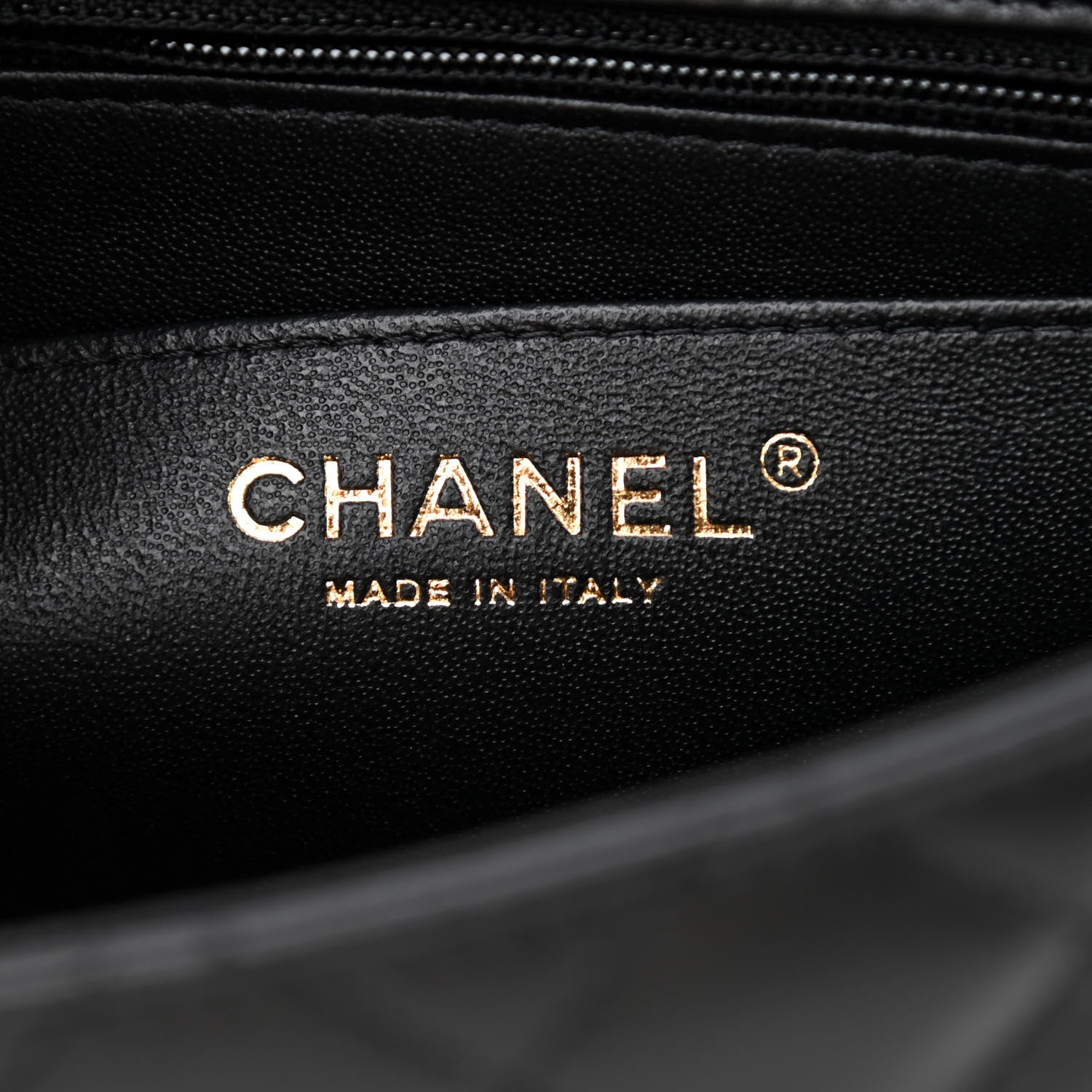 Chanel Lambskin Quilted Mini Square Flap Black 6 of 10