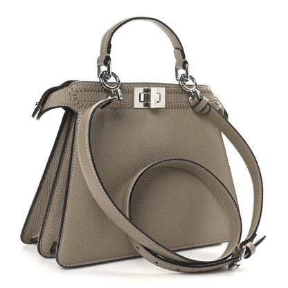Fendi Cuoio Romano Nappa Intreccio FF Small Peekaboo I SEE U Corda 3 of 10