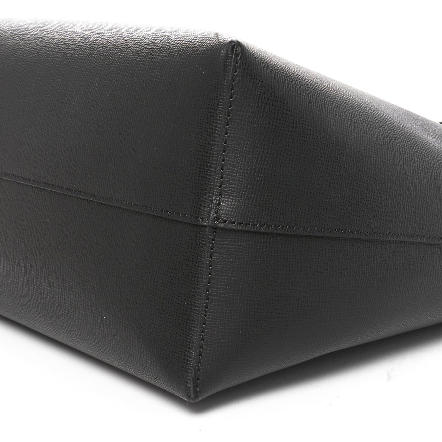 Saffiano Large T Tote Black
