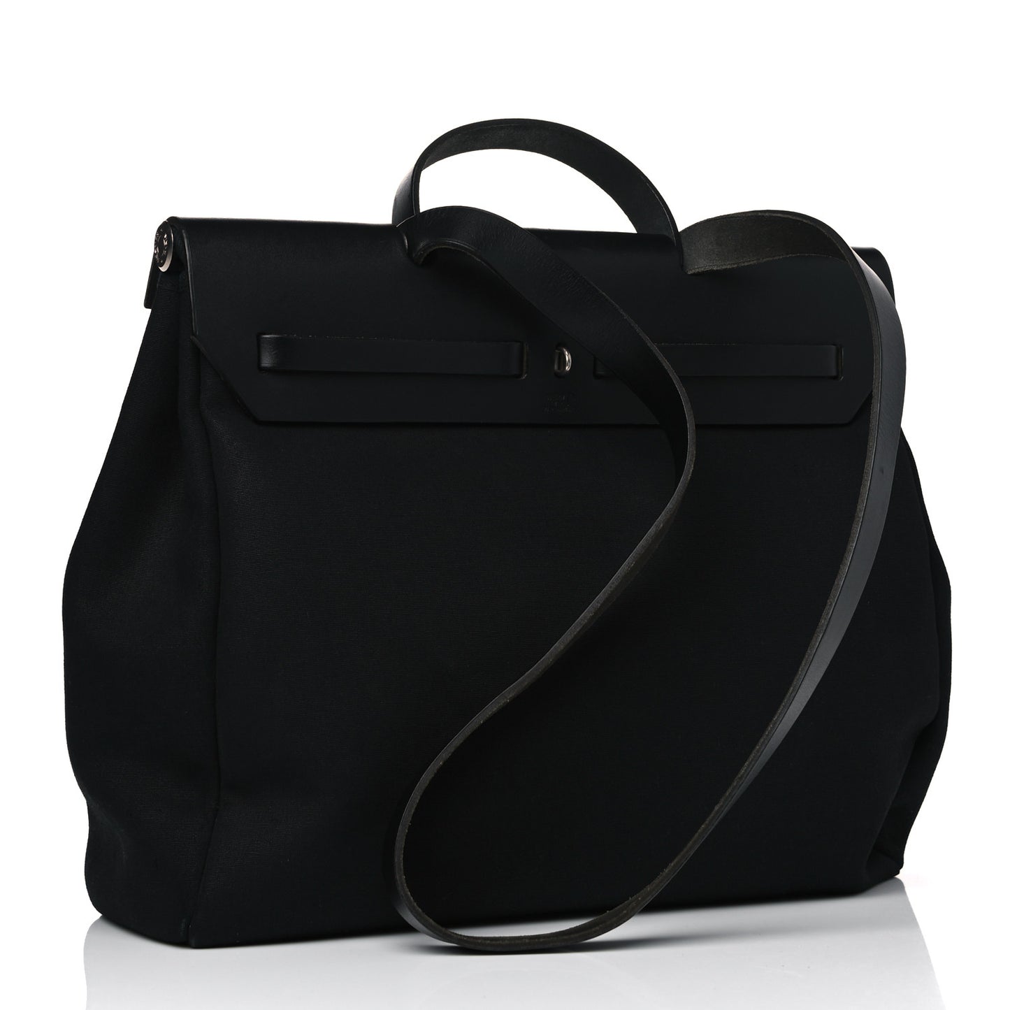 Toile Vache Calfskin Herbag 39 MM Black
