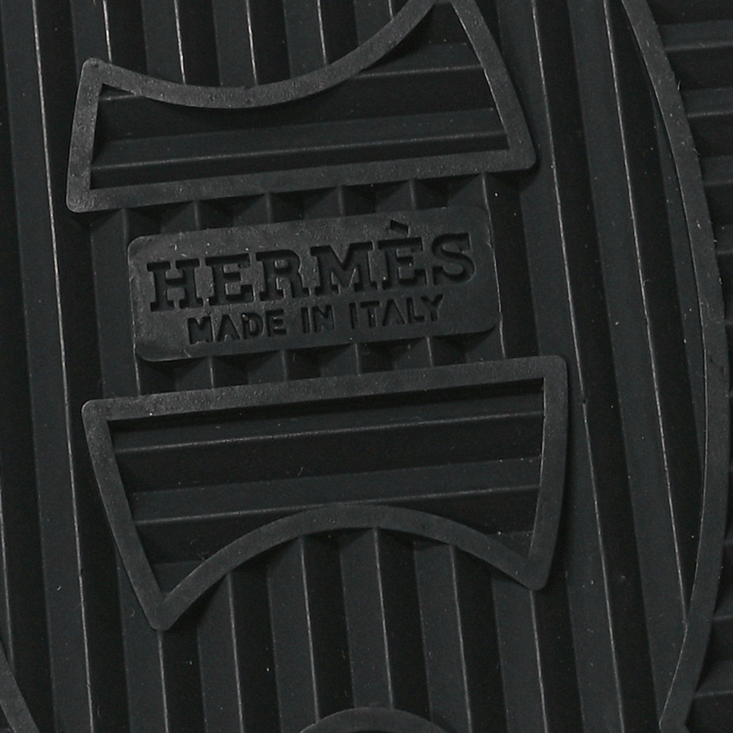 Hermes Nappa Gipsy Sandals 39 Black 7 of 9
