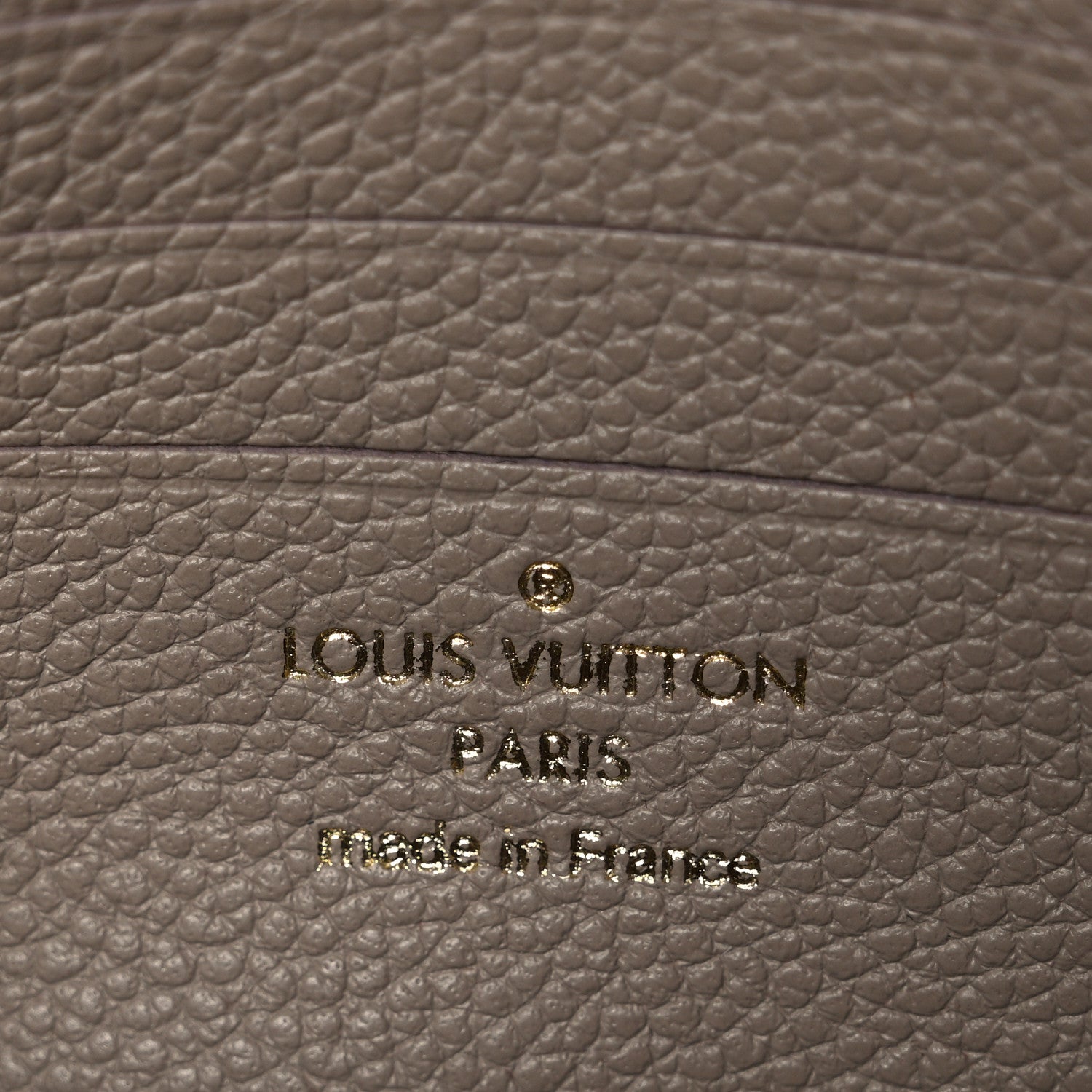 Louis Vuitton Empreinte Monogram Giant Ivy Wallet On Chain Tourterelle Creme 6 of 9
