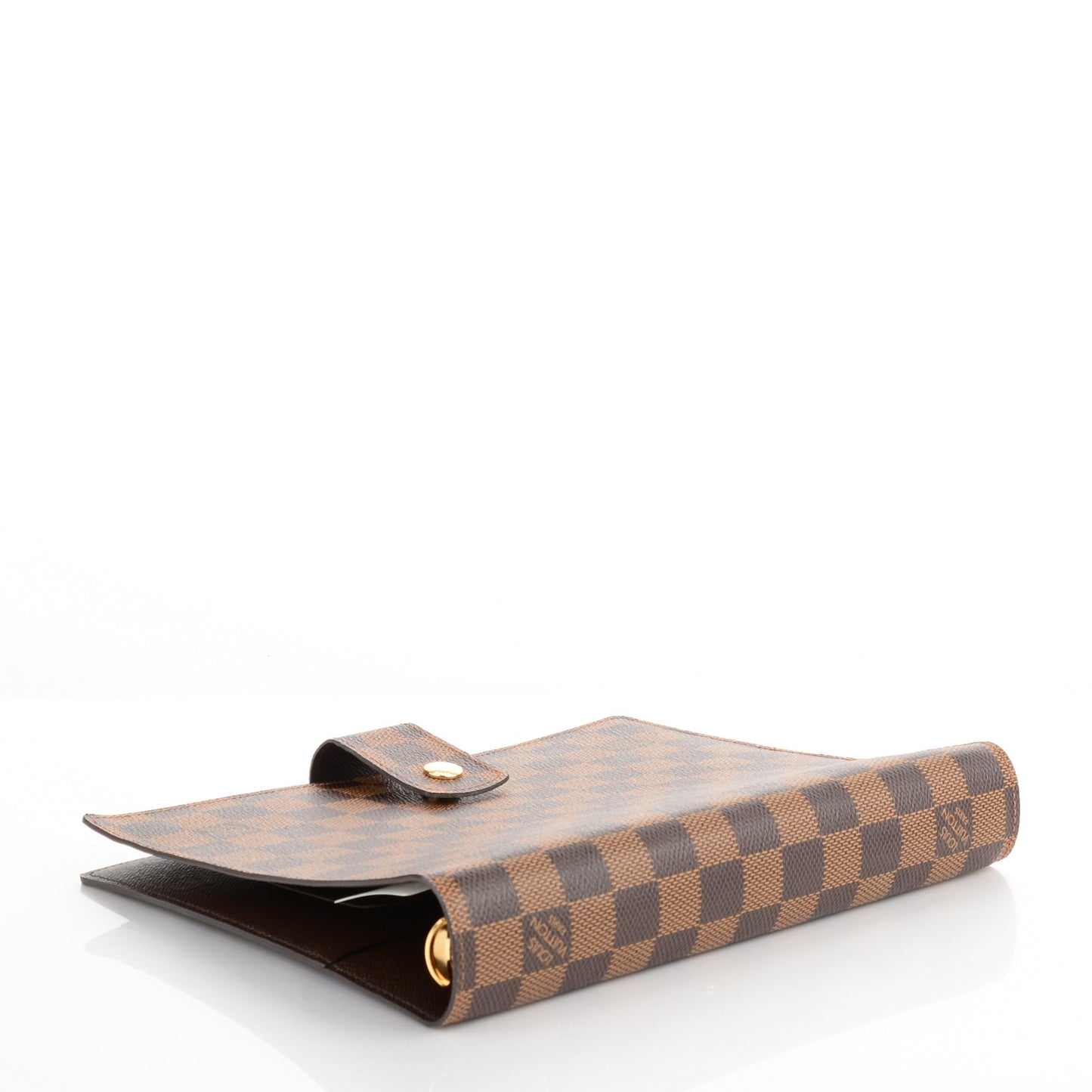 Damier Ebene Large Ring Agenda Cover
