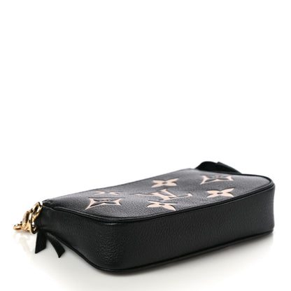 Louis Vuitton Empreinte Monogram Giant Mini Pochette Accessories Black 4 of 10