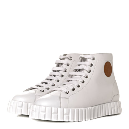 Hermes Calfskin Womens Climb Sneakers 36 White 6 of 20