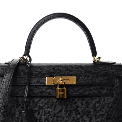 Hermes Epsom Kelly Sellier 28 Black 12 of 12