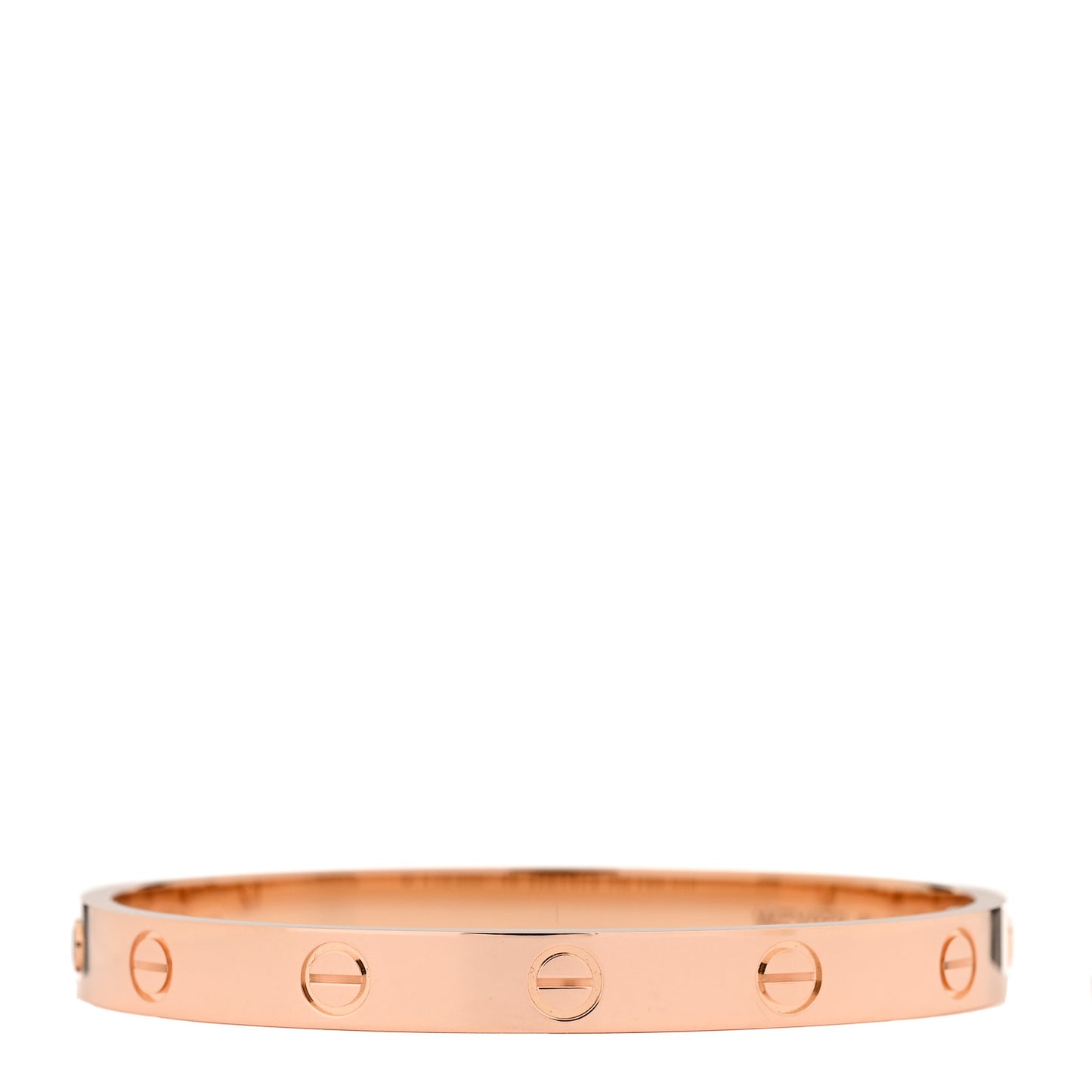 18k Pink Gold Love Bracelet 16